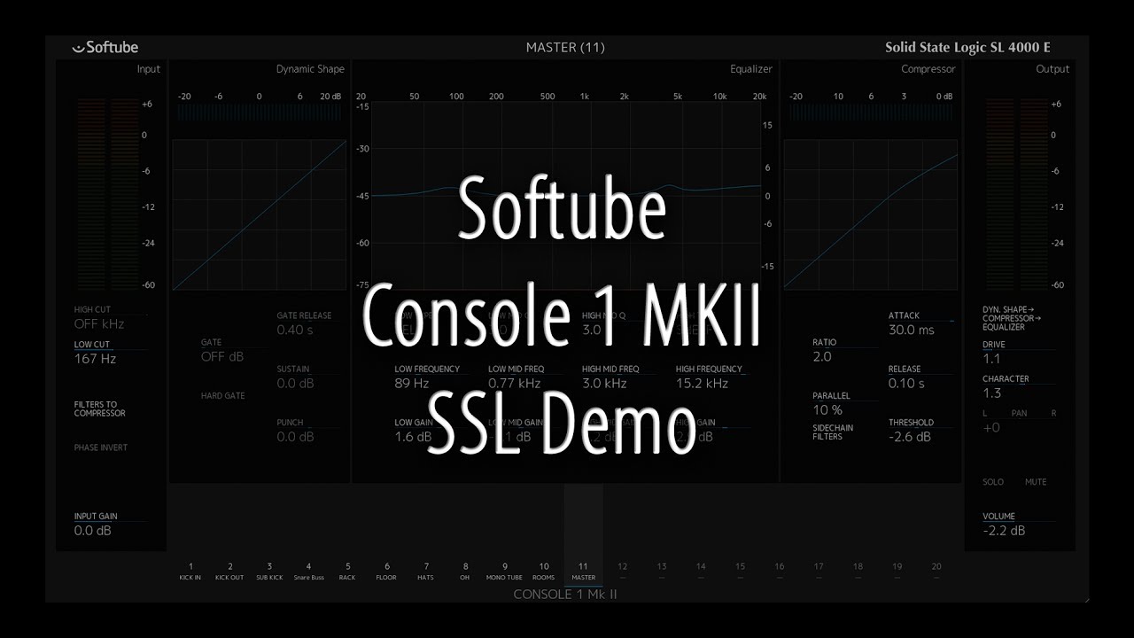Softube Console 1 MKII SSL Demo