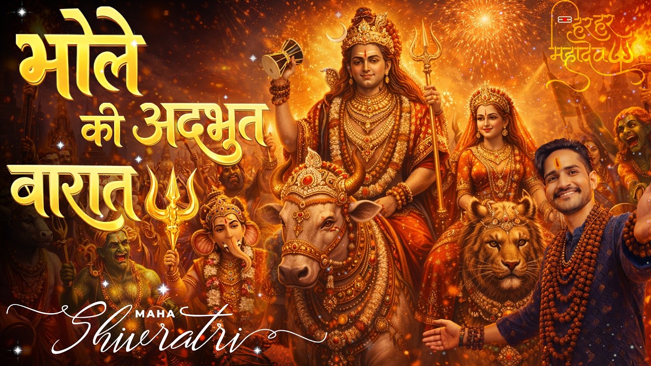 Shiv Barat Song | Saj Gaye Bholenath Dulhe Mein | Shiv Vivah Bhajan | Har Har Mahadev 2026
