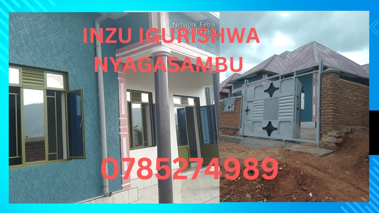 INZU IGURISHWA NYAGASAMBU MILLIONS 22// IFITE IBYUMBA 4 SALOON SALE AMANGE TOILET DOUCH MUNZU IMBERE
