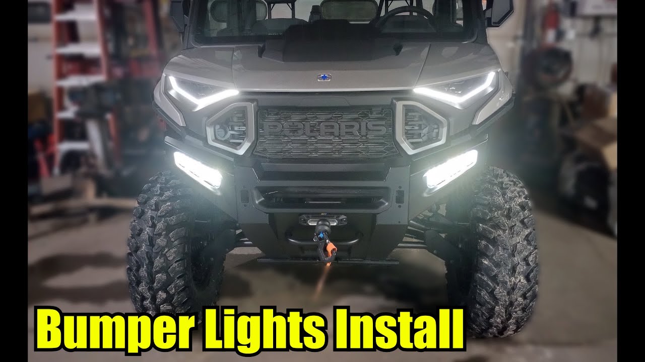 2024 Polaris Ranger 1500XD Northstar Bumper Light Install with Turn Signals
