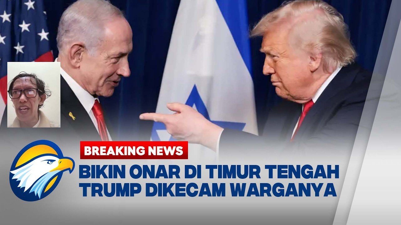MAU GULINGKAN REZIM IRAN, TRUMP & NETANYAHU PANEN KECAMAN