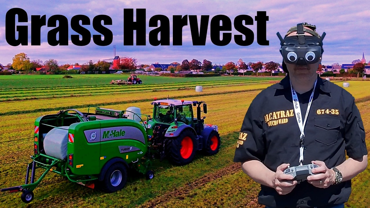 Mowing, Rowing and Baling