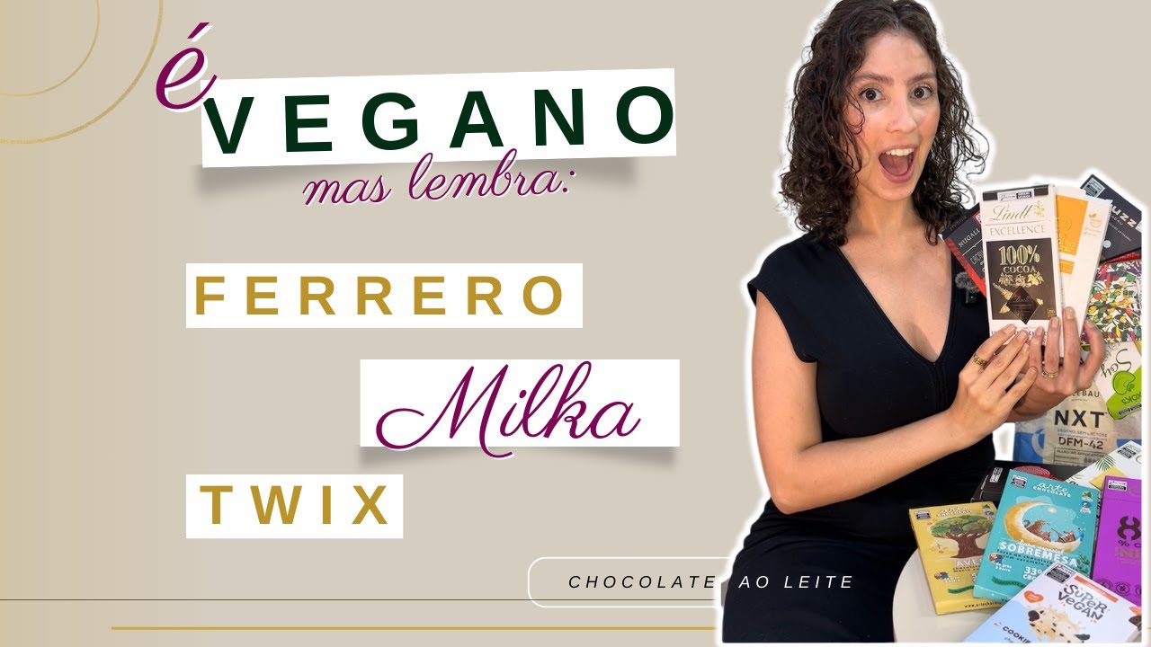 Chocolates AO LEITE veganos surpreenderam! Sem lactose, preços reais e opinião sincera 🍫🌱