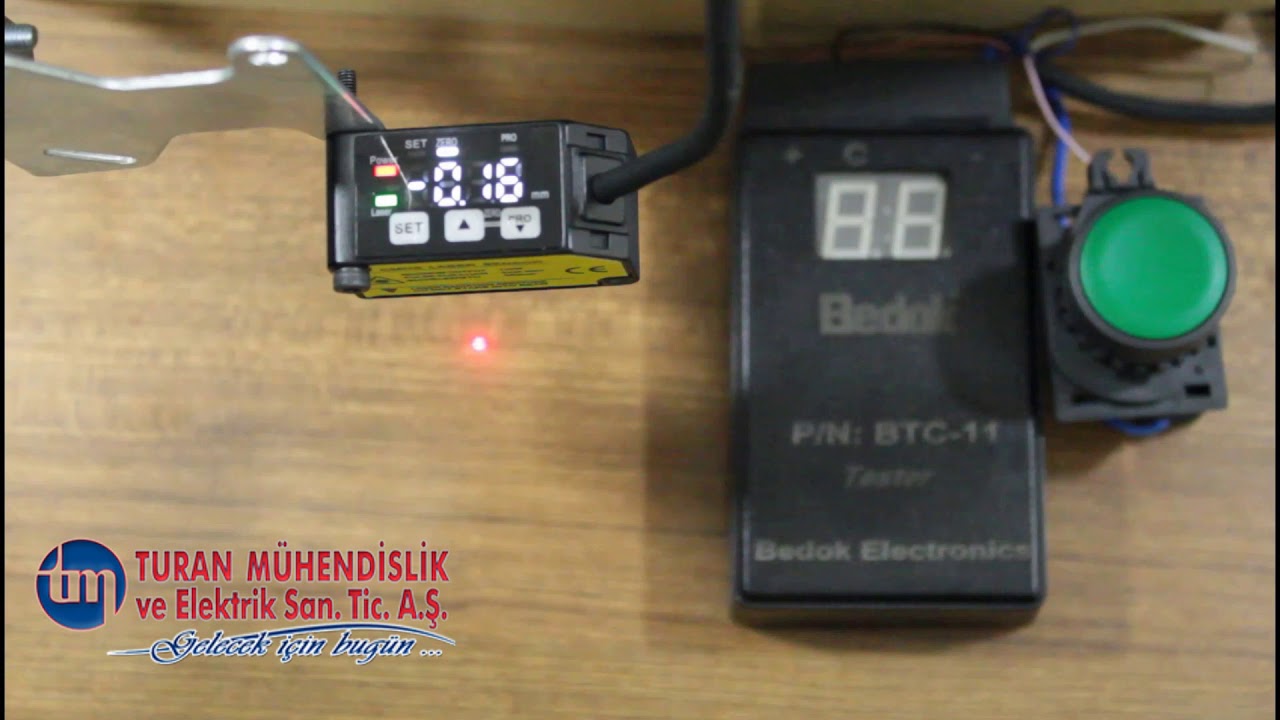 Bedok BLS-135PA Lazer Mesafe Sensörü
