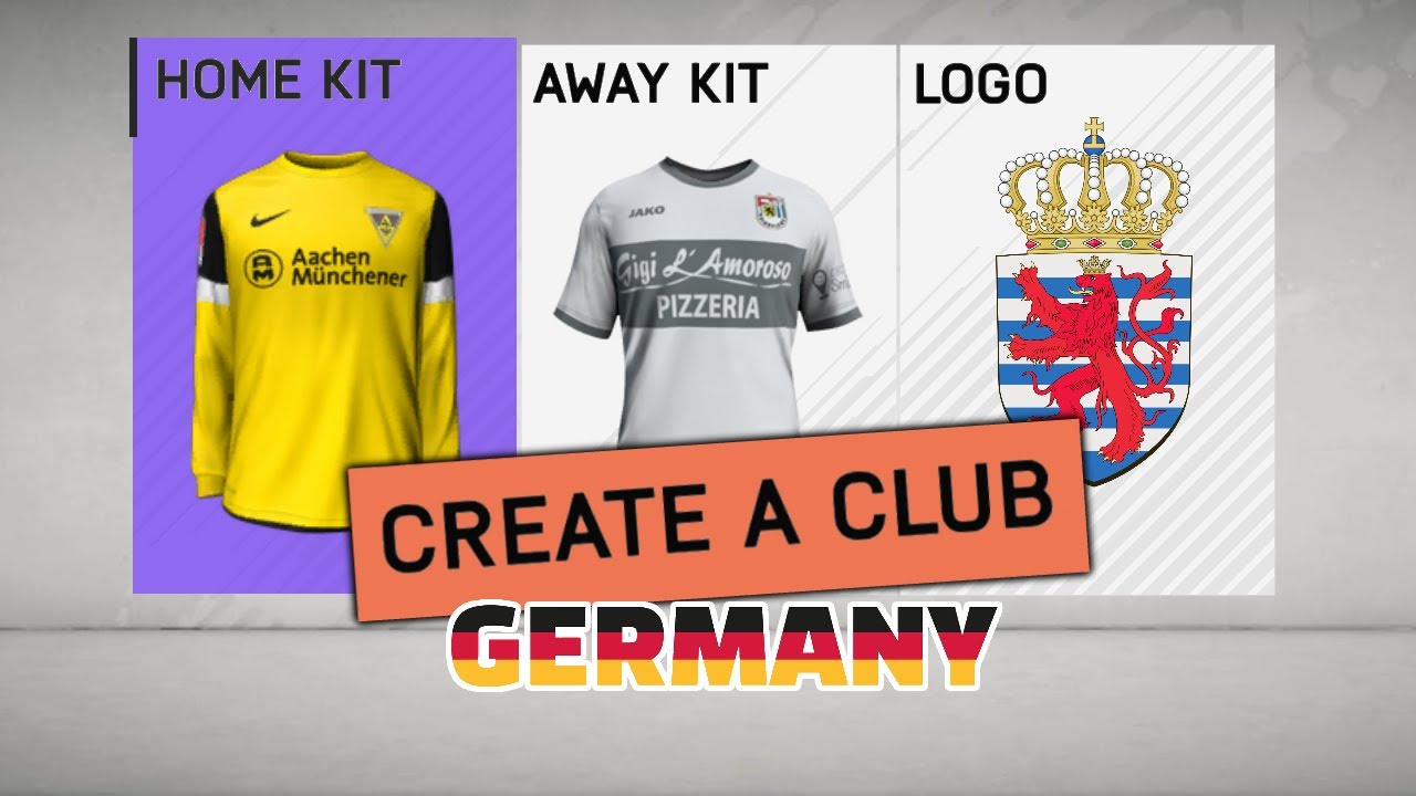 5 реалистичных НЕМЕЦКИХ идей создания клубов для режима карьеры FIFA 22!