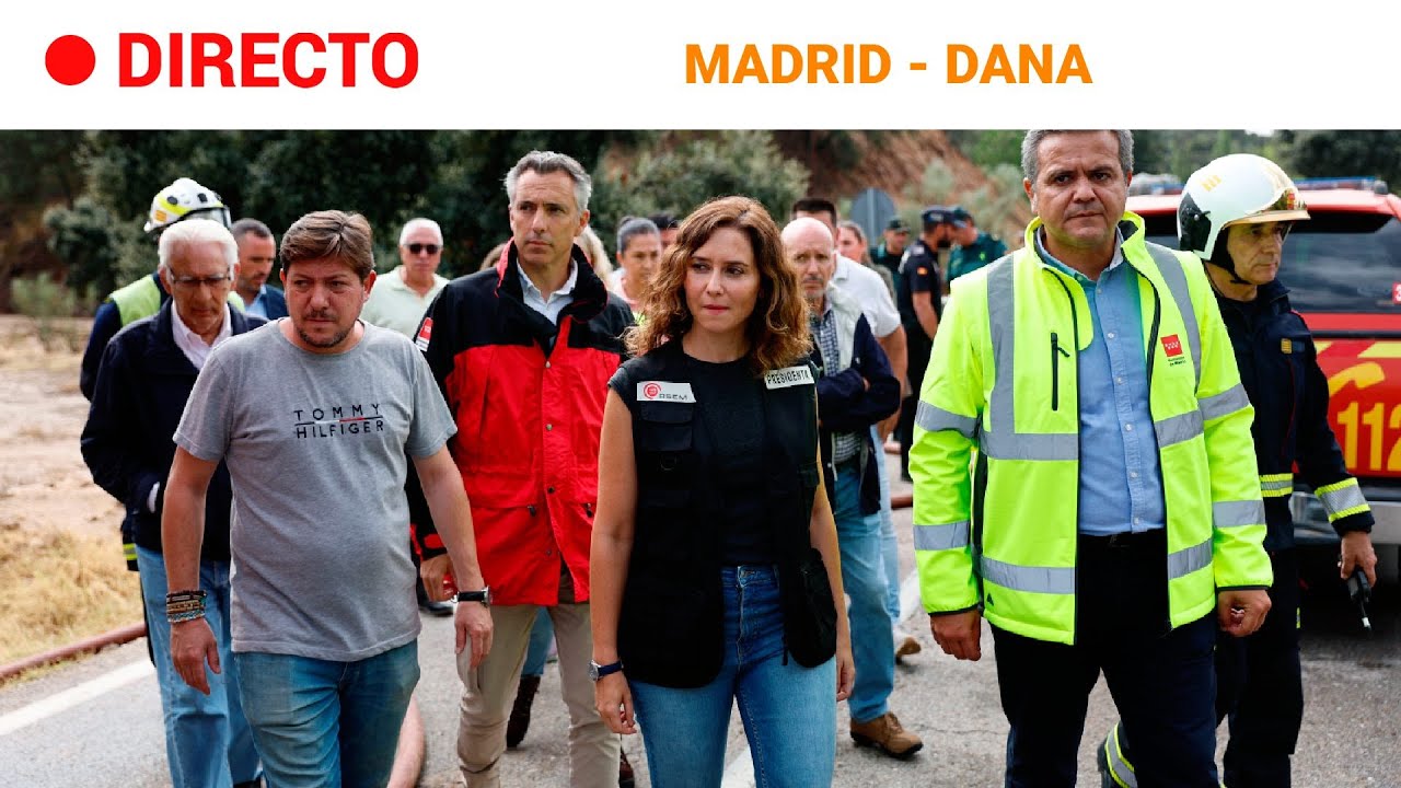 DANA: AYUSO pedirá al GOBIERNO la DECLARACIÓN de ZONA CATASTRÓFICA por los DAÑOS de la TORMENTA|RTVE