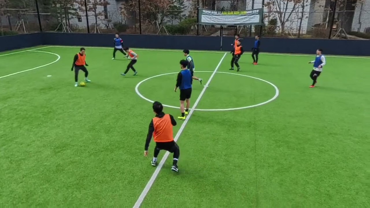 26.02.15 포레온풋살클럽 3팀 vs 1팀 5골 (풀캠)