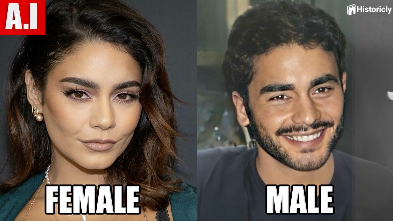 How Female Celebs Would Look Like If They Were Male Instead (Gender Swap)