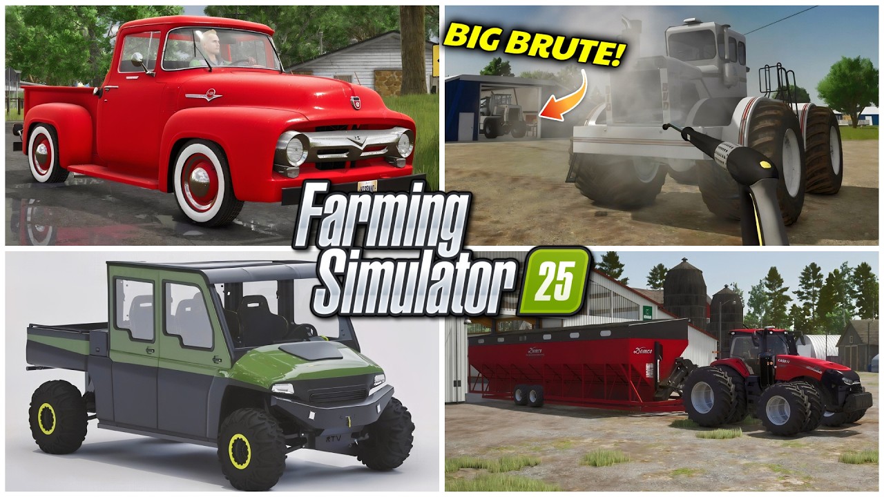 Новости Farm Sim - Большой Зверь вернулся! F100, карта Огайо и МНОГОЕ другое! | Farming Simulator 25