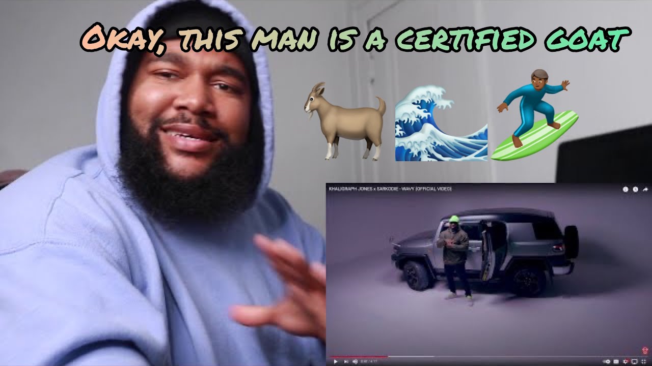 KHALIGRAPH JONES x SARKODIE - WAVY (OFFICIAL VIDEO) - REACTION