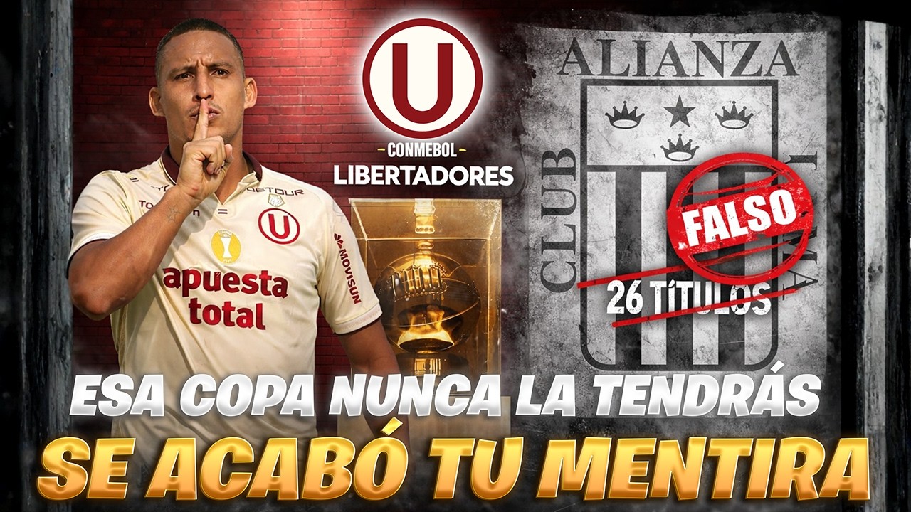 CONMEBOL ASEGURA QUE ALIANZA LIMA TIENE 25 TÍTULOS | LA DE 1934 ES DE UNIVERSITARIO