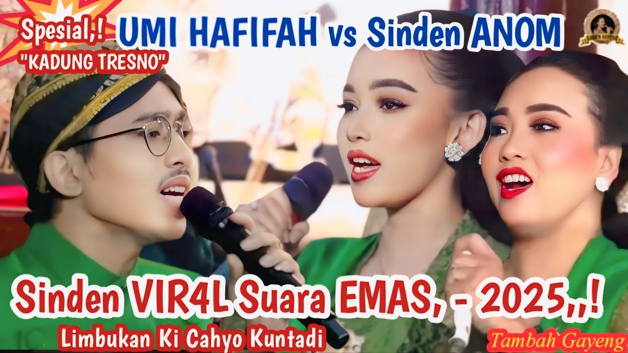 Spesial,!! UMI HAFIFAH ketemu Sinden ANOM - Pangkur Kadung Tresno | #limbukan @SindenGayeng