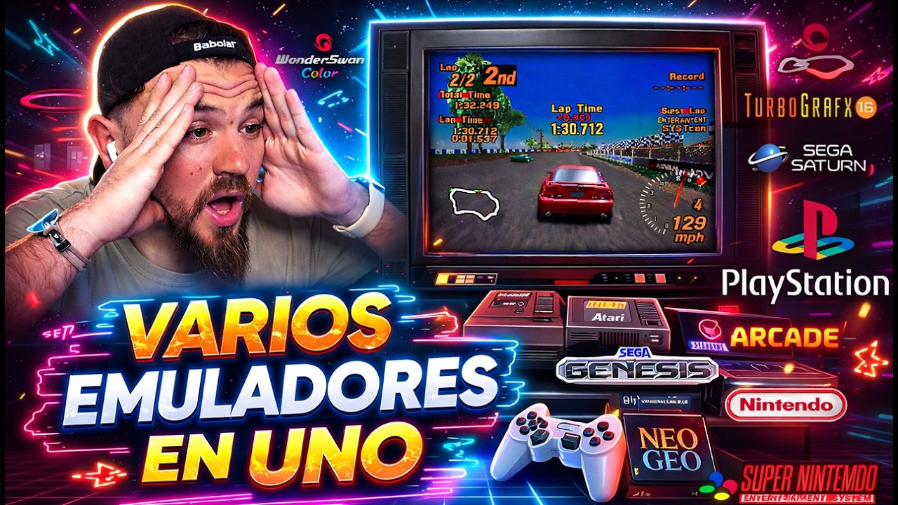 🎮 *EMULADOR ONLINE* de TODAS las CONSOLAS RETRO ! 🕹️