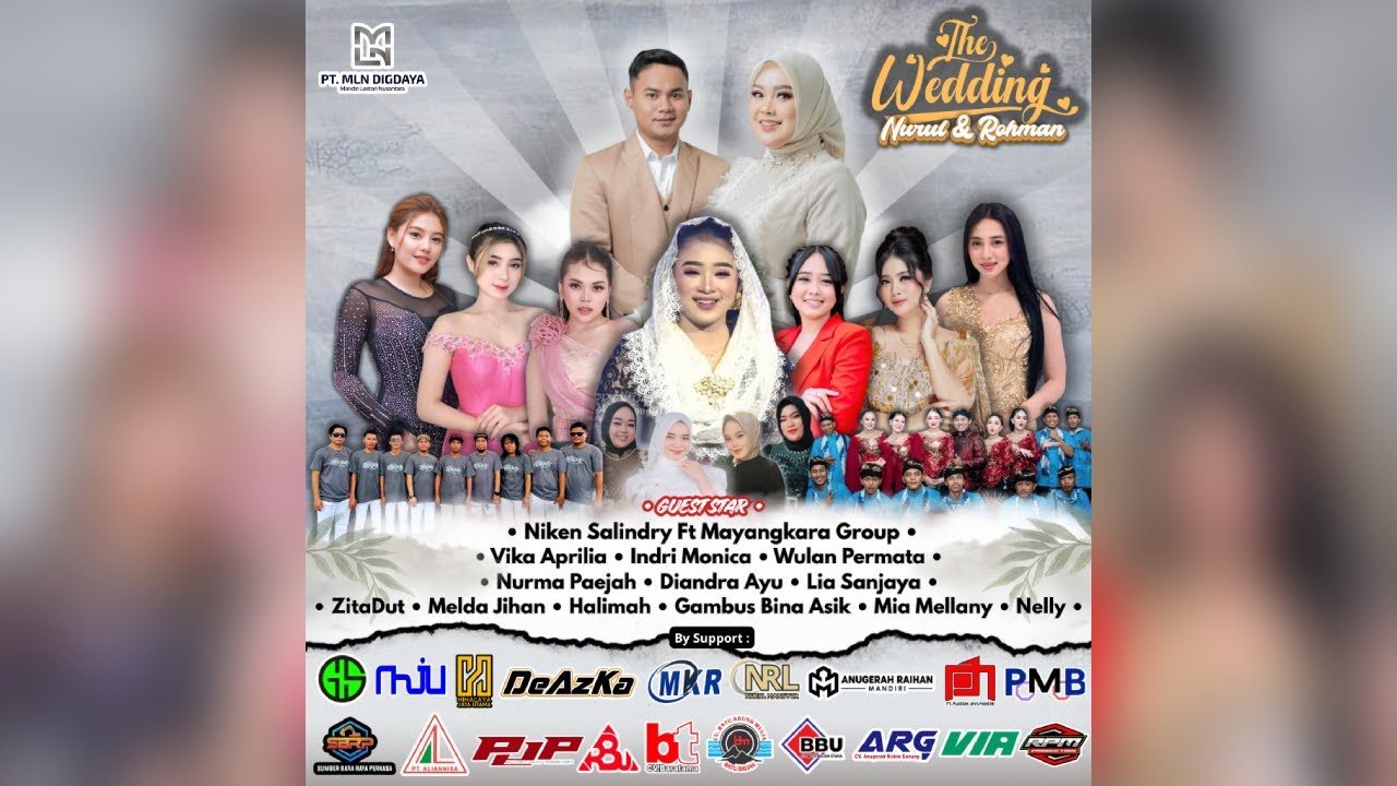 Hiburan Pernikahan Nurul & Rohman I Bersama Niken Salindry & Campur Sari Mayangkara