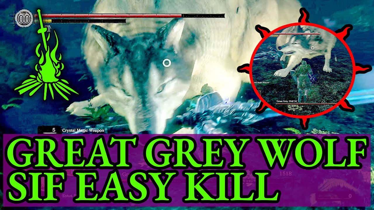 DARK SOULS REMASTERED How to kill Great Grey Wolf Sif - Dark Souls Guide