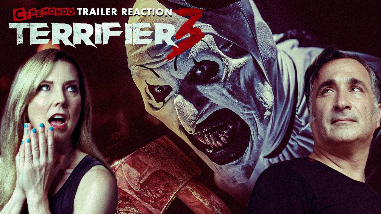TERRIFIER 3 Trailer Reaction! Art the Clown! Damien Leone!