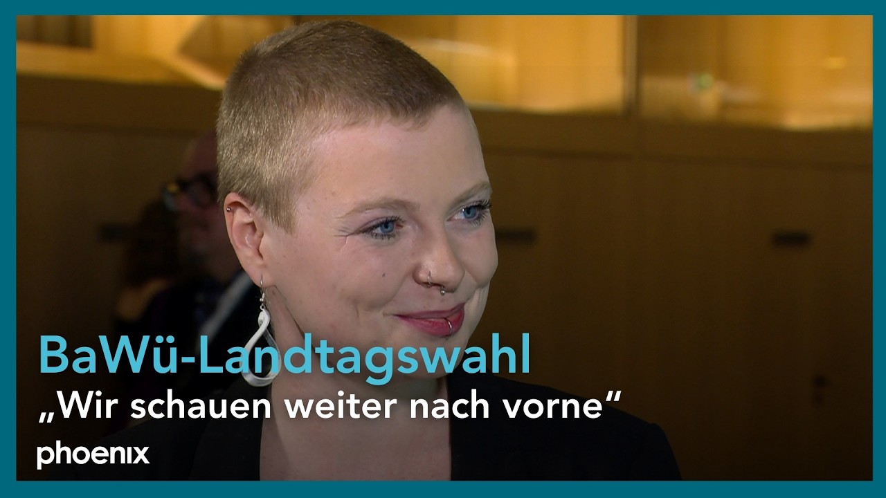 Landtagswahl BaW&uuml;: Linke-Spitzenkandidatin Kim Sophie Bohnen zu den ersten Prognosen