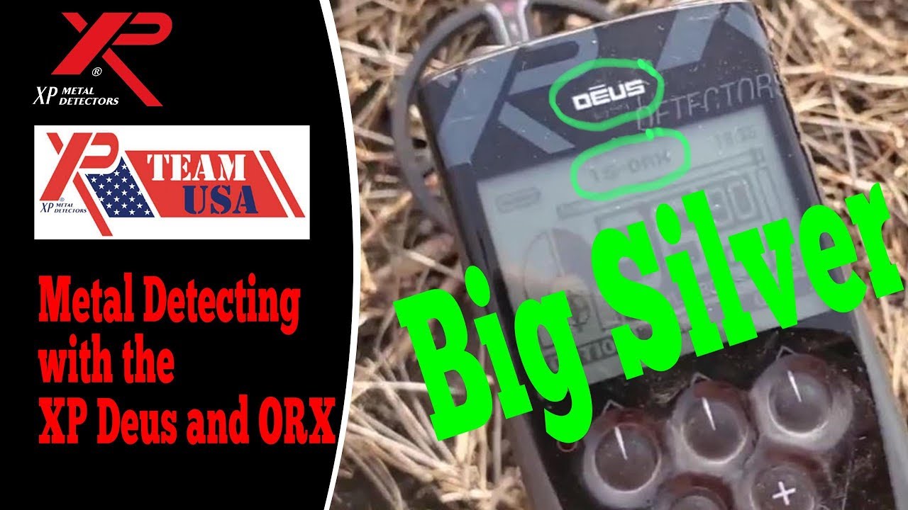 Metal Detecting with the XP Deus and ORX.....Big Silver