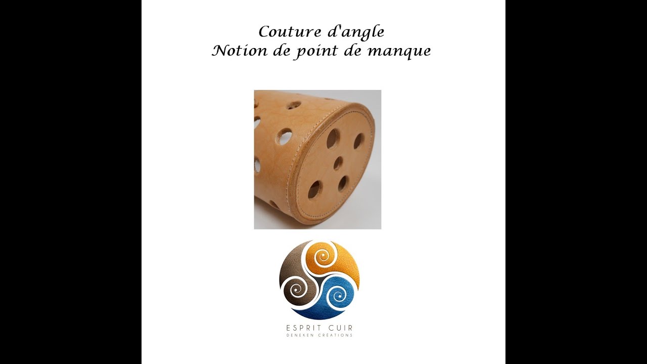 Couture en angle / point de manque