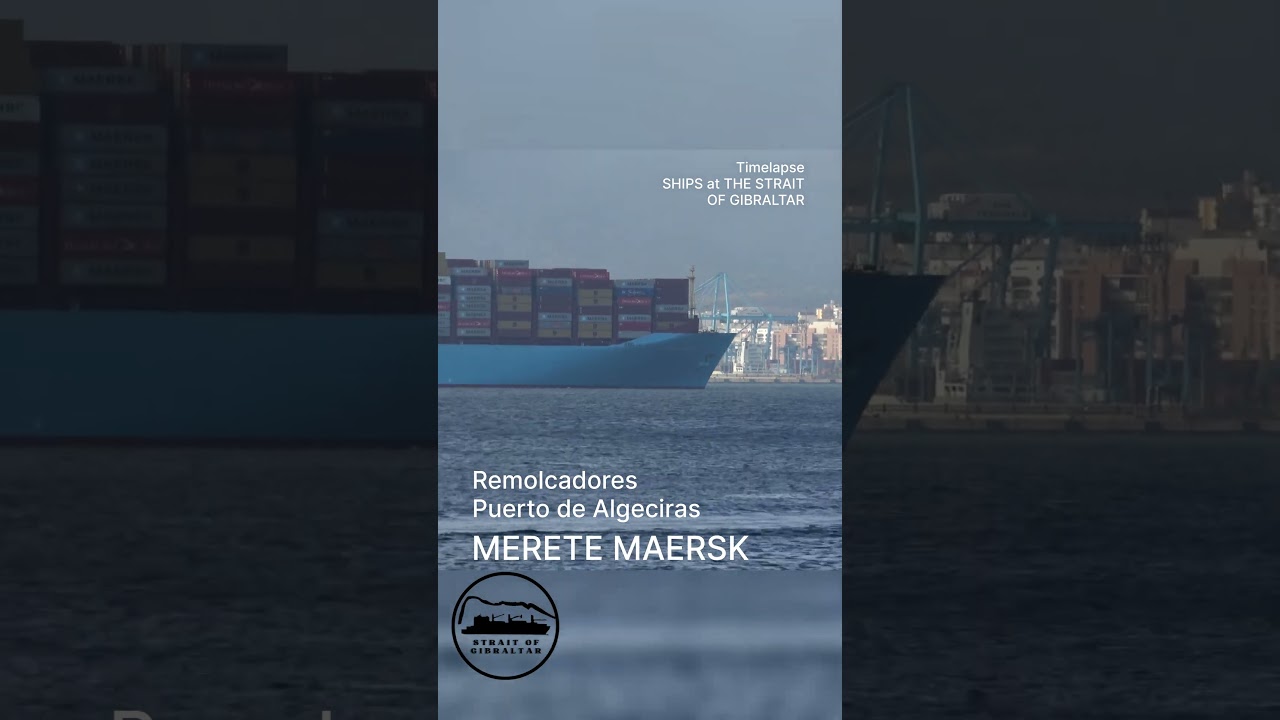Remolcadores, Timelapse, Algeciras, España 22 Oct 2024 