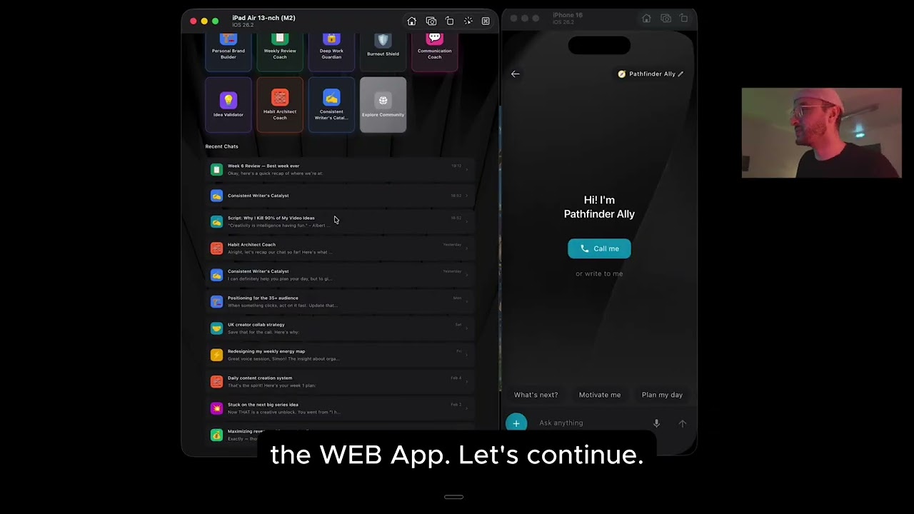 Muse Otter – AI Coaching Companion App | Hackathon Demo