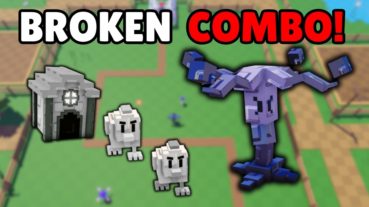 This Combo Is Broken In Garden Tower Defense!