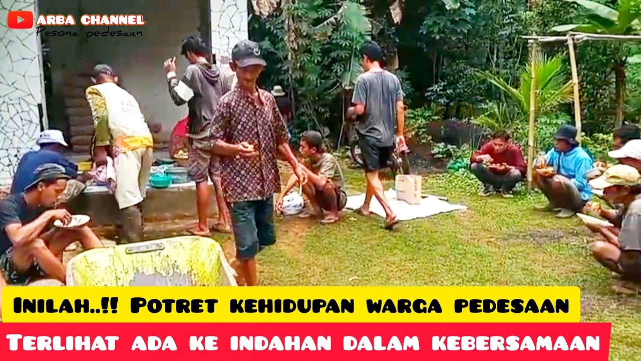 PENGECORAN JALAN SECARA GOTONG ROYONG BERSAMA  WARGA  PEDESAAN,prt3,@arbachannel