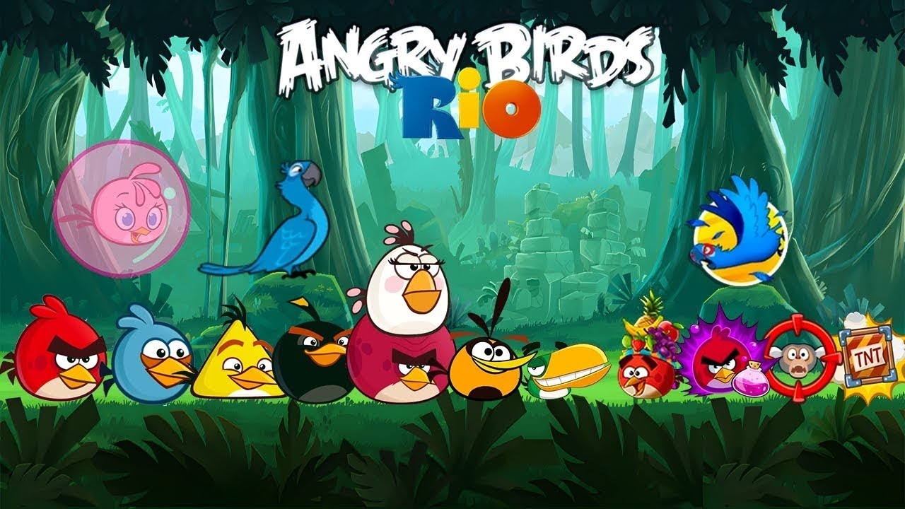Angry 😡 Birds🐦Rio🦜 Game 🎮 Video For Kids And Adults please like subscribe 🥺 #boygamer5727 #youtube 🎯