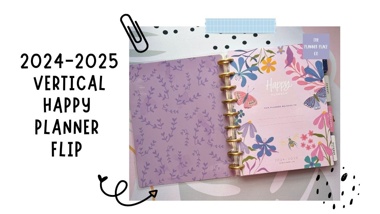 Let’s chat! Happy Planner Midnight Botanical Flip & Q4 Changes