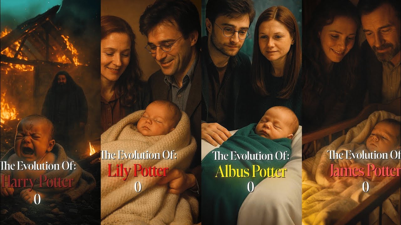 Harry Potter: Evolution of the Entire Potter Family ⚡ | From Henry to Albus to Harry’s Children