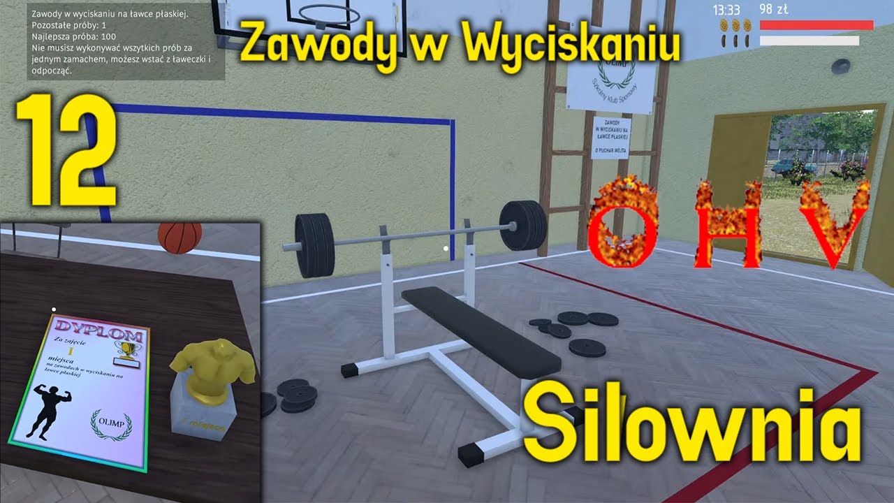 OHV | Jak Ćwiczyć na Siłowni, Robimy Zawody w Wyciskaniu na Ławce! odc [#12]