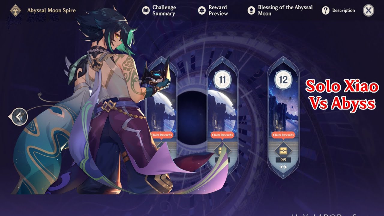 Solo Xiao Clearing 3.0 Abyss