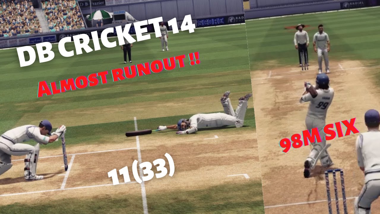 Don Bradman Cricket 14 - Career Mode - Slow batting , Struggling - Part 4