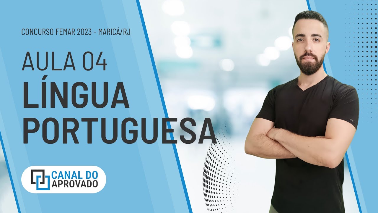 LINGUA PORTUGUESA #04 - CONCURSO MARICÁ RJ - FEMAR - FAZENDA NITERÓI - COSEAC/UFF - CURSO GRATUITO