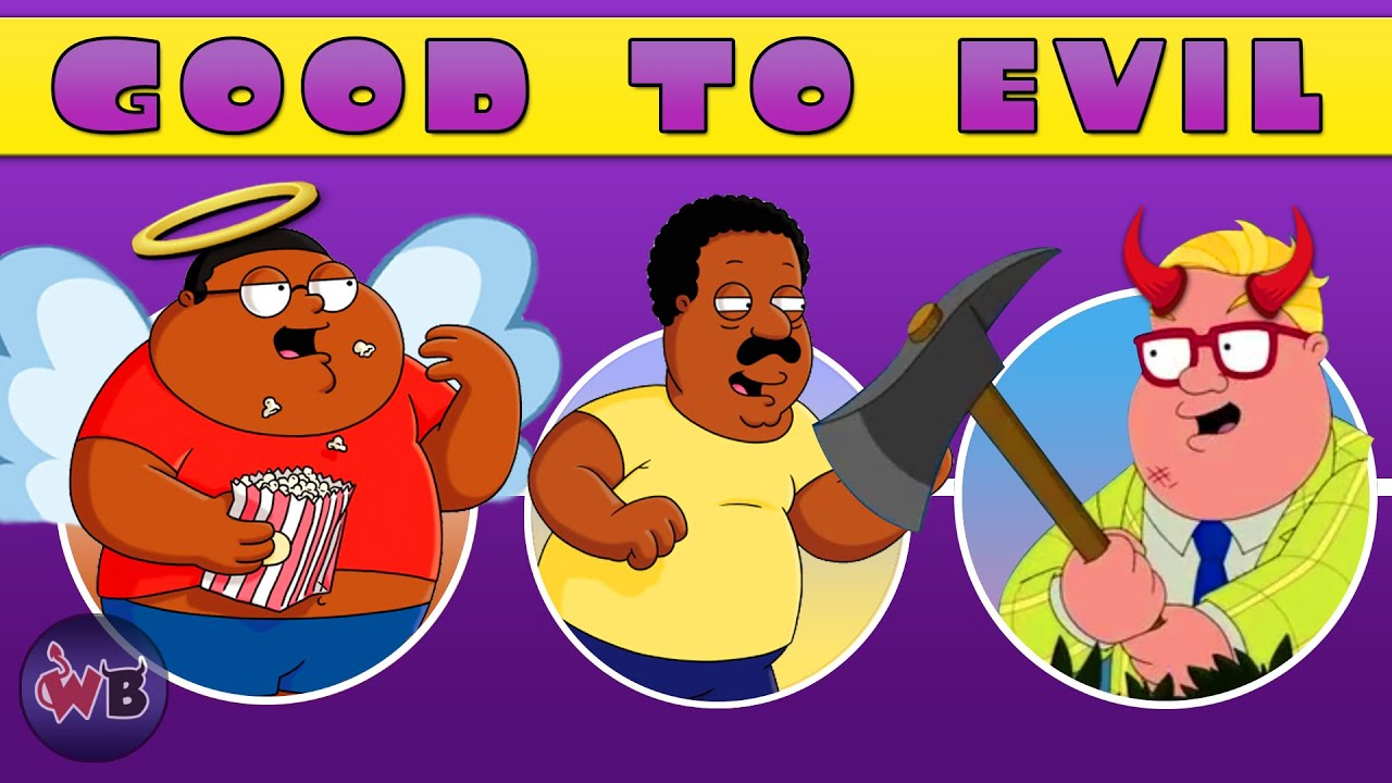 Cleveland Show Characters: Good to Evil