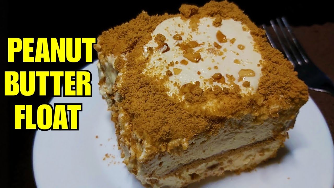 PEANUT BUTTER FLOAT  | Peanut Butter Graham float