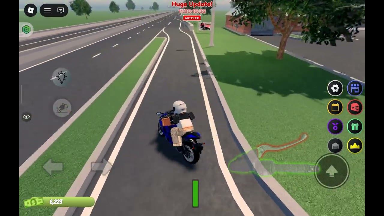 Trying to play moto rush as a noob player!