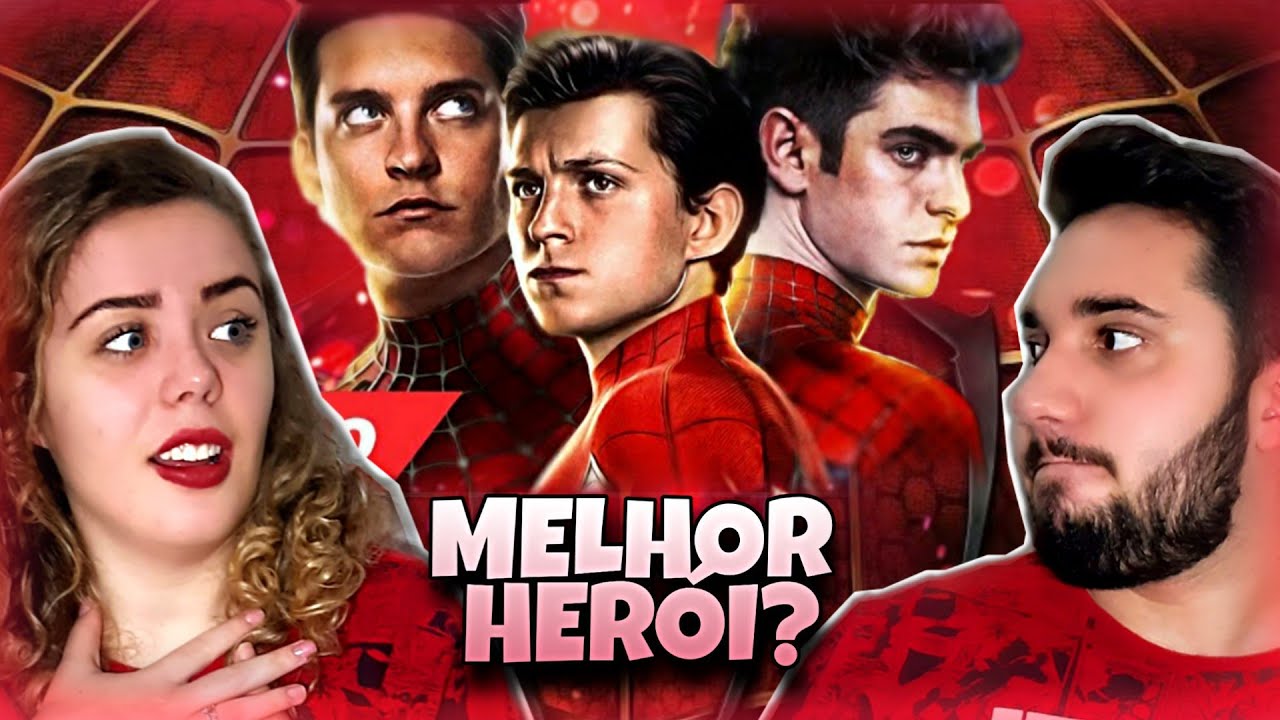 REACT - Rap dos Homens-Aranha - NEM TODO MUNDO NASCE HERÓI | NERD HITS
