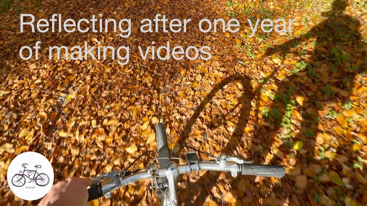 You will find me outside, riding my bike