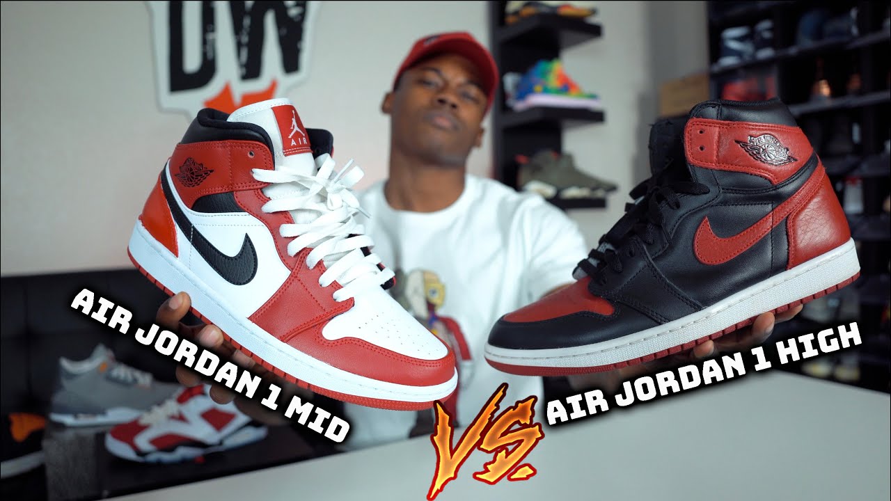 Why Everyone HATES Air Jordan 1 Mids | Jordan 1 High vs Jordan 1 Mid