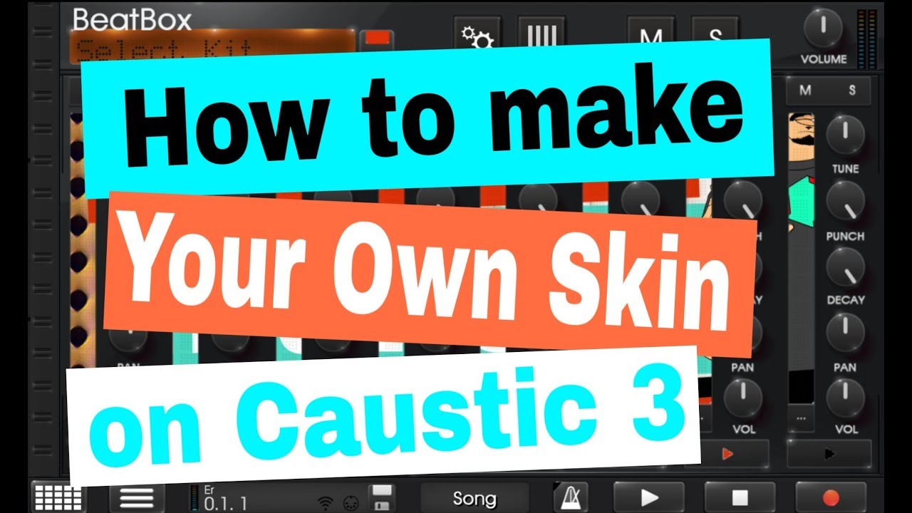 Caustic 3 |  How to Make your own skin (Prod. S. Fleks)