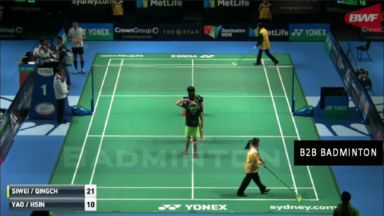 Badminton 2017 Australian Open ZHENG Siwei CHEN Qingchen vs LU Ching Yao CHIANG Kai Hsin