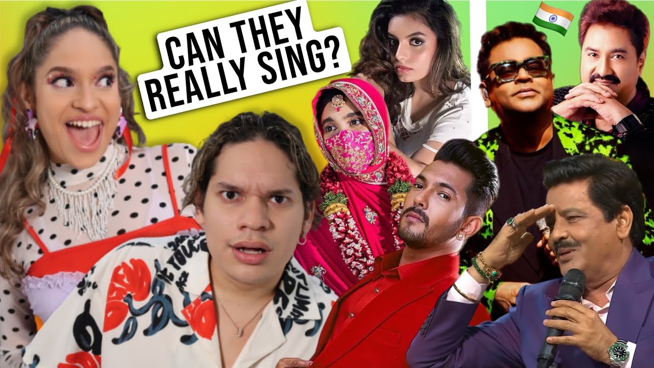Waleska & Efra react to Famous Indian SINGERS Sons & Daughters with singing careers...
