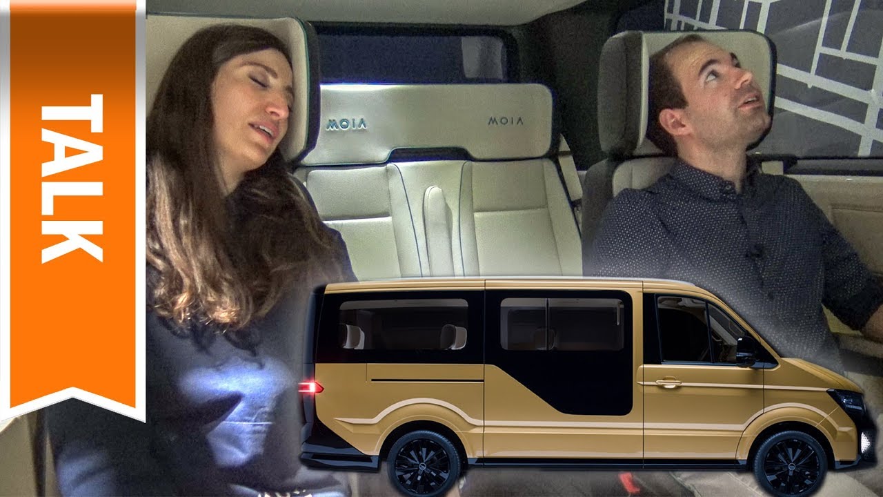 Blick ins MOIA Shuttle: e-Crafter als Luxustaxi ab 2018 in Hamburg