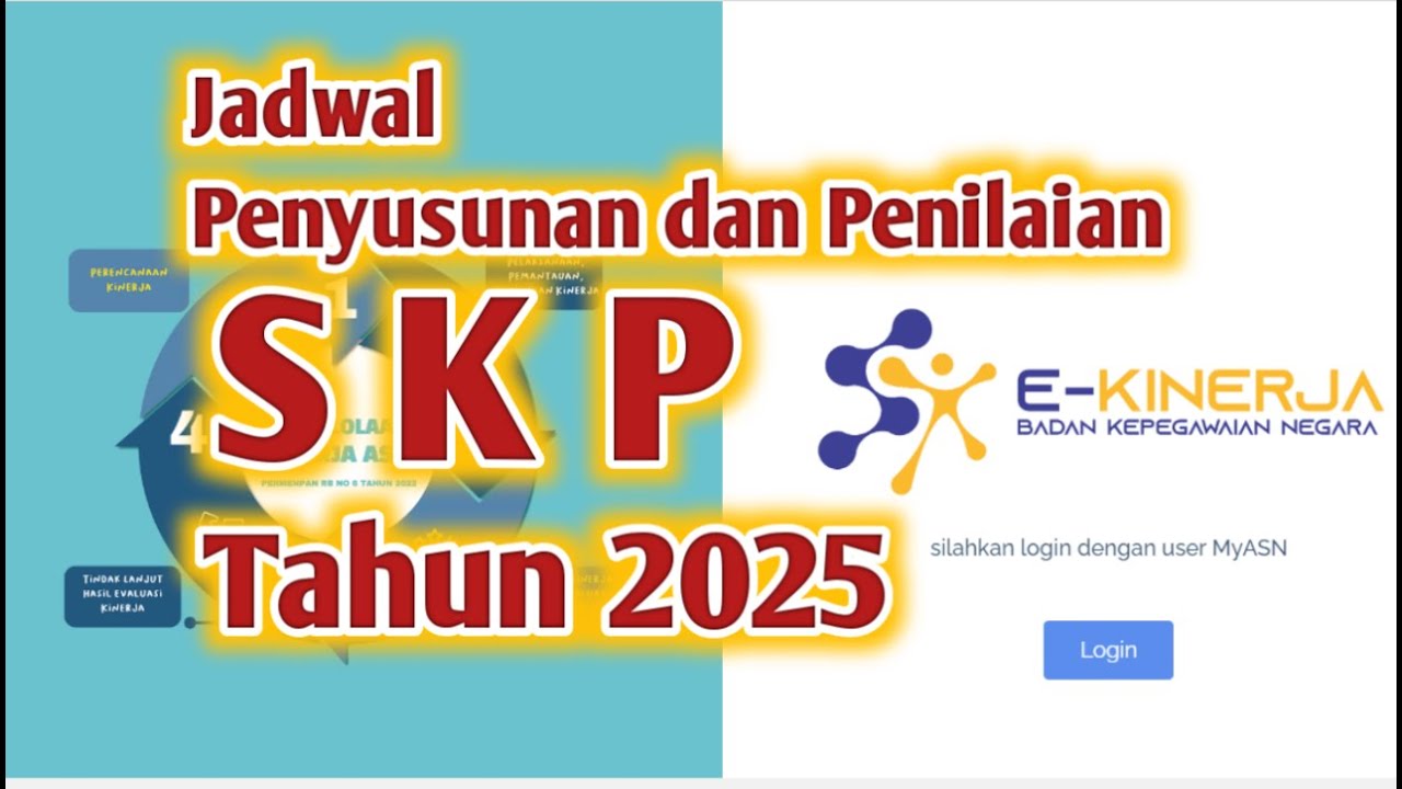 Jadwal Penyusunan dan Penilaian SKP Tahun 2025