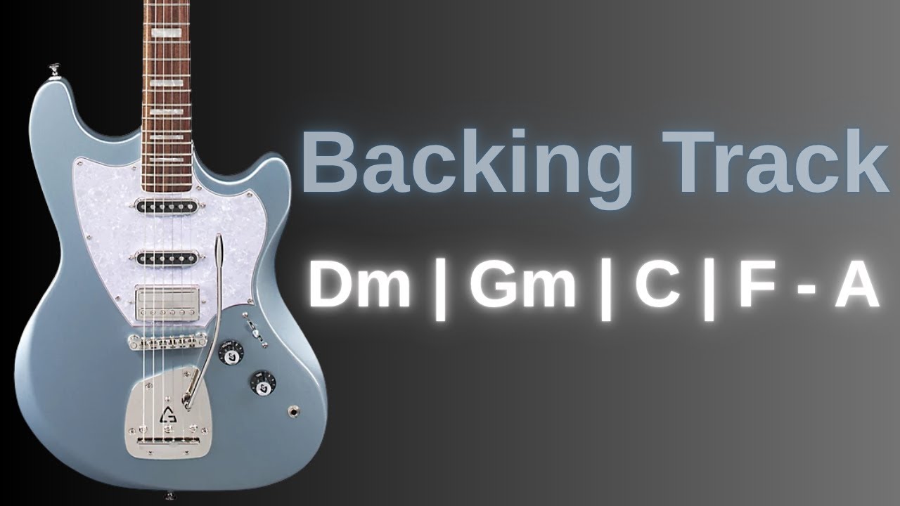 Emotional Guitar Backing Track in D Minor | 75 Bpm