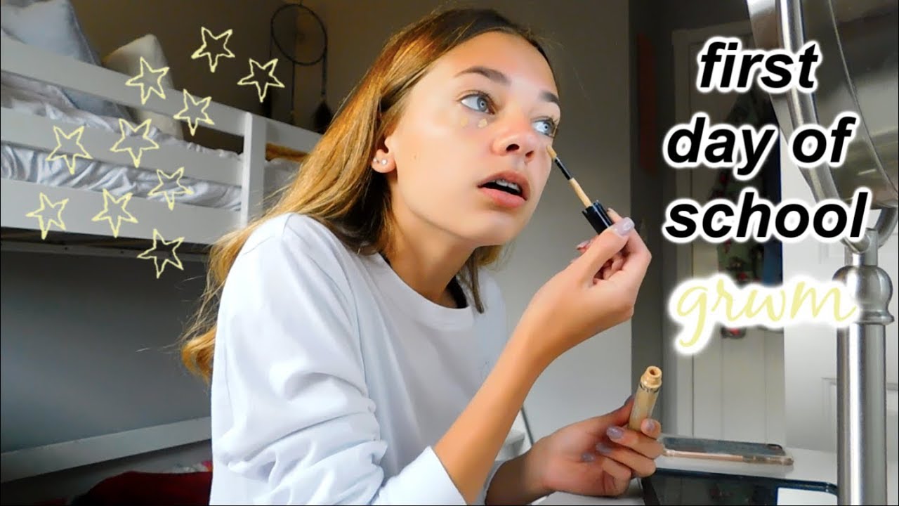 first day of school grwm 2019