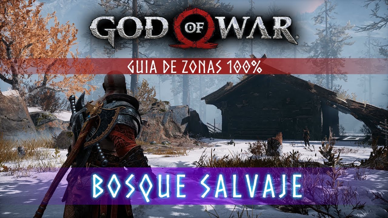 God of War Guia de Zonas 100% - Bosque Salvaje
