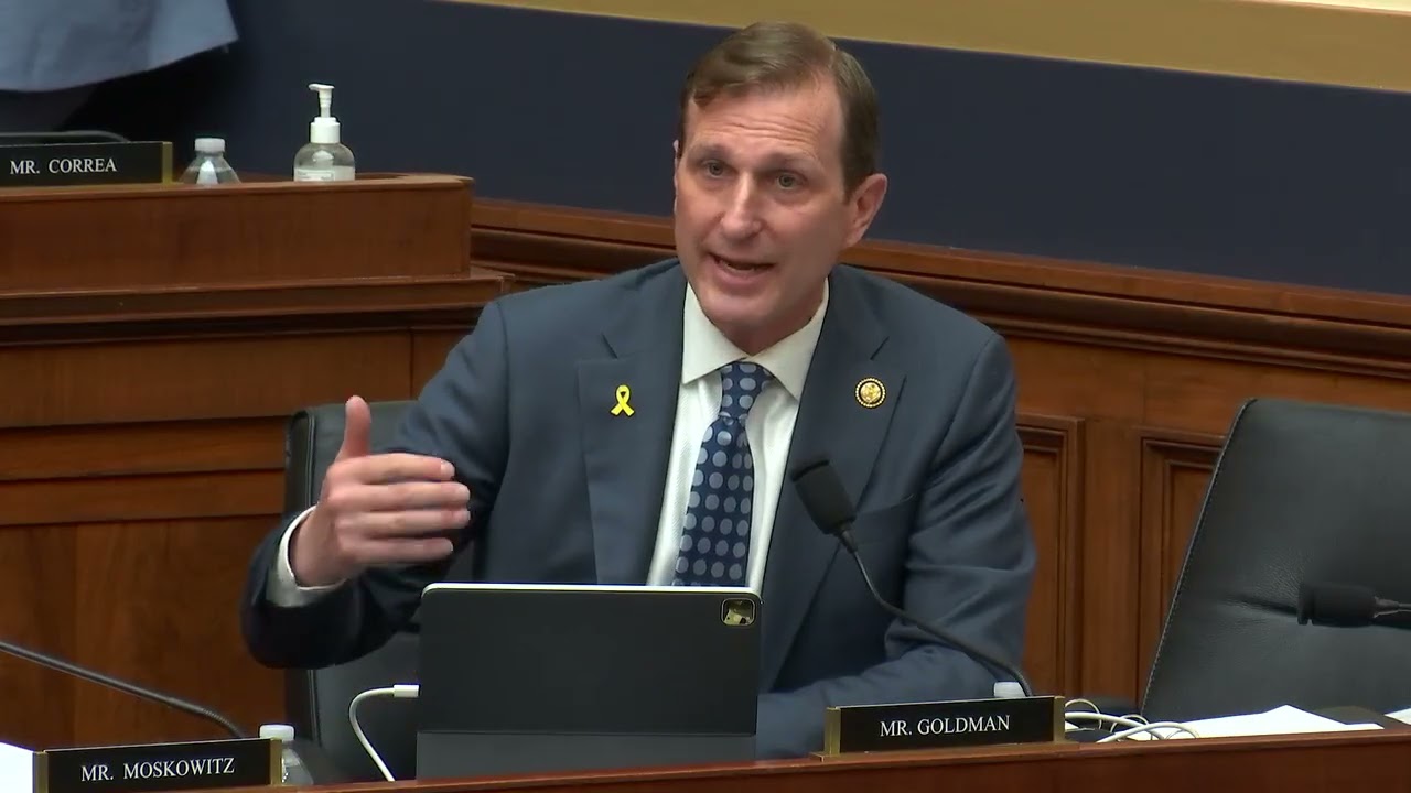 Rep. Goldman: Trump is Letting American Companies Bribe Foreign Governments