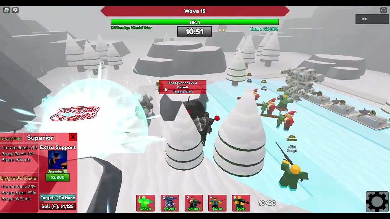 Base Defence World War 2x Coin Multiplier | Roblox